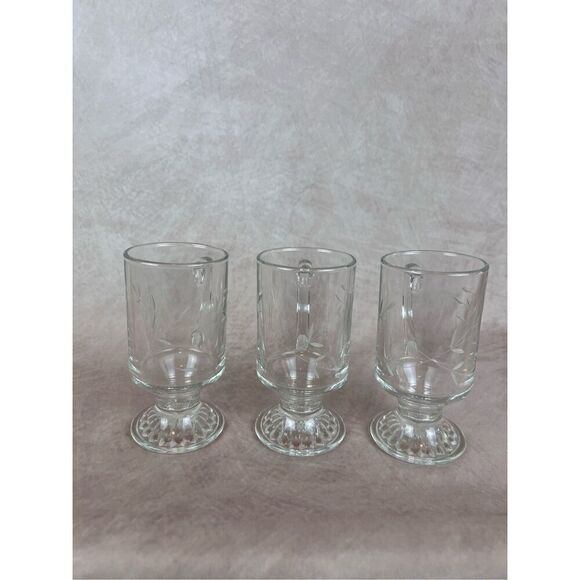 Vintage Princess House Crystal Mugs - Picture 3 of 5